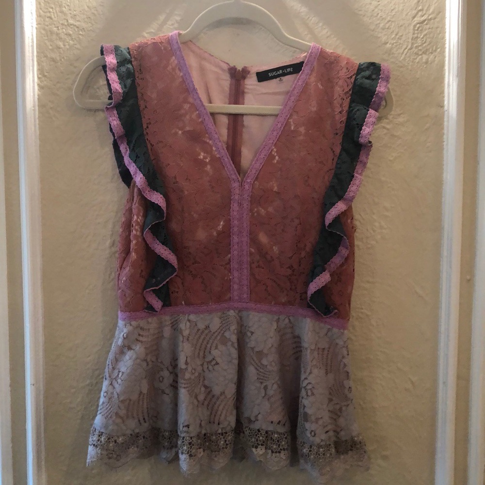 Lace Top - Picture 5 of 6